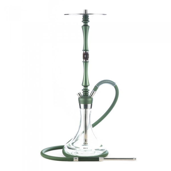 Кальян Hoob Mars Pro British Racing Green X Stainless Steel Prima Pro Дымчатый X Gold в Красноярске