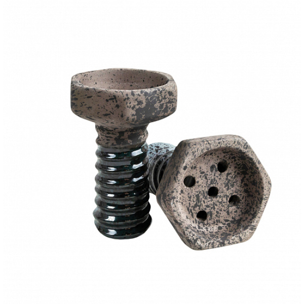 Чаша Thor Evil Screw Bowl Clay Черный Пепельный в Красноярске