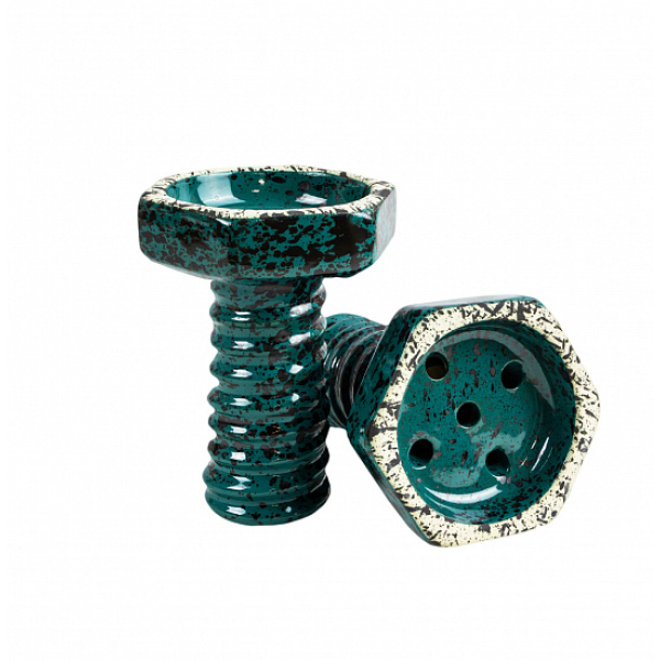 Чаша Thor Evil Screw Bowl Glaze Бирюза Сплошной в Красноярске