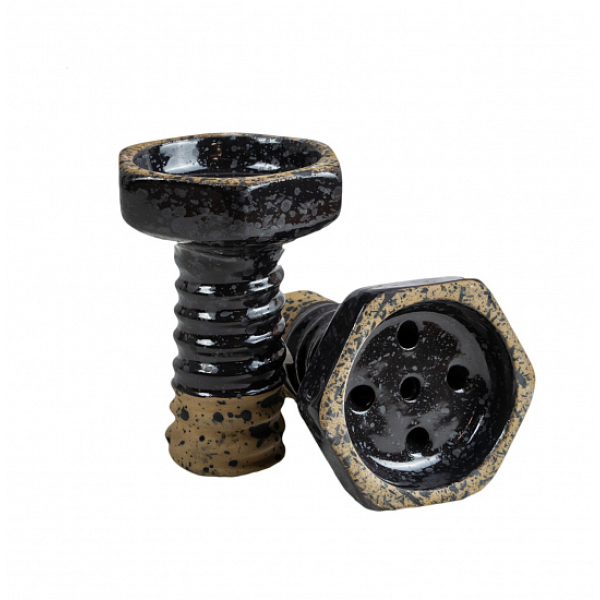Чаша Thor Evil Screw Bowl Glaze Черный Пепельный в Красноярске