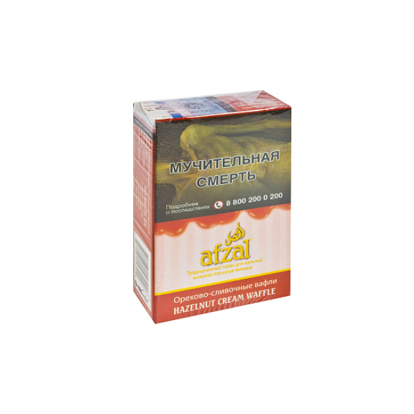 Табак AFZAL HAZELNUT CREAM WAFFLE 40 гр в Красноярске