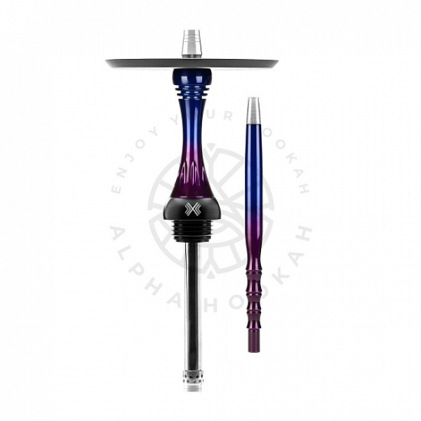 Кальян Alpha Hookah X Midnight Candy Синий (42 см) в Красноярске