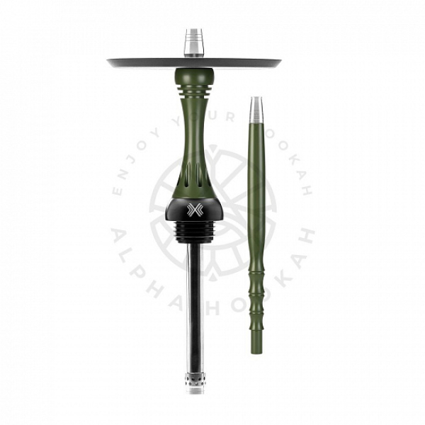 Кальян Alpha Hookah X Olive Зелёный (42 см) в Красноярске