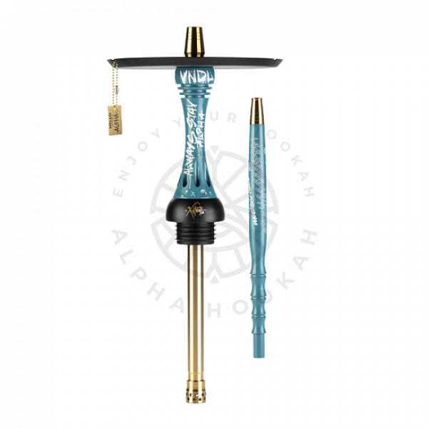 Кальян Alpha Hookah X VNDL Azure Синий (42 см) в Красноярске