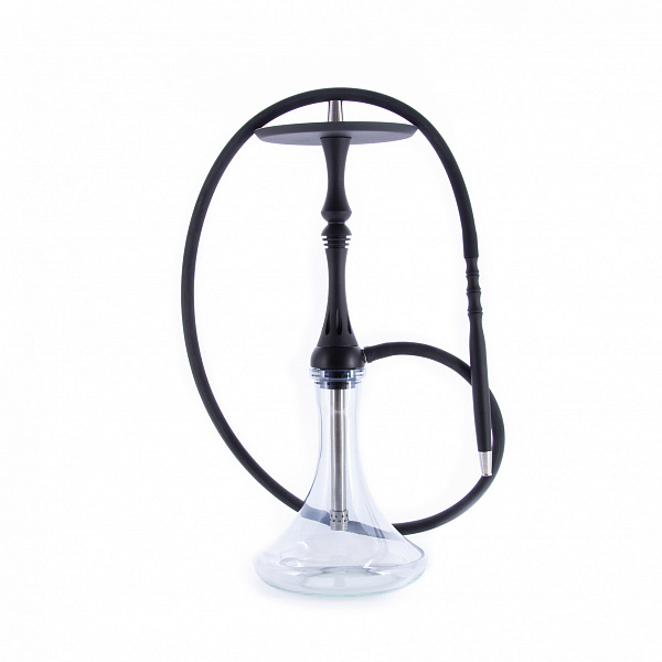 Кальян Alpha Hookah Kappa Black Matte (Черный, 56 см) в Красноярске