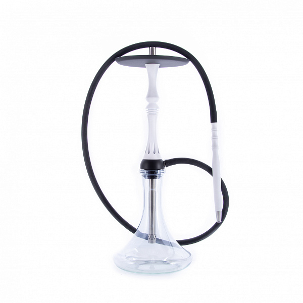 Кальян Alpha Hookah Kappa Snow White (Белый, 56 см) в Красноярске