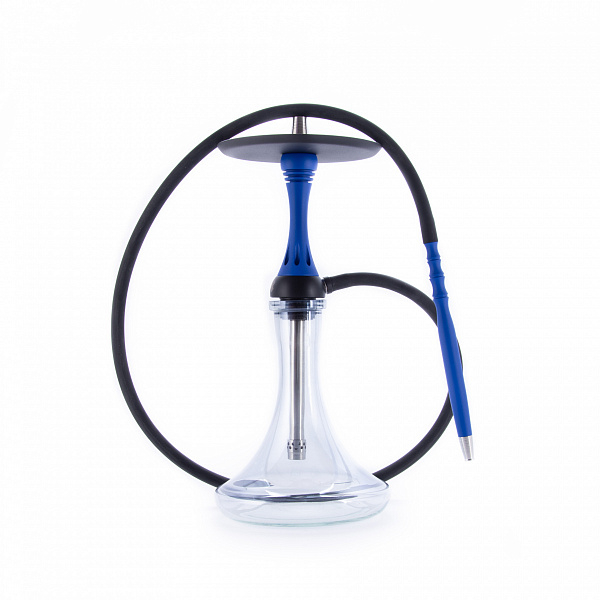 Кальян Alpha Hookah X Blue Matte (Синий, 42 см) в Красноярске