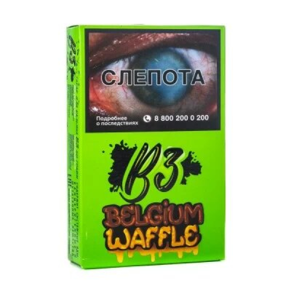 Табак B3 Belguim waffle (Бельгийские вафли) 50 гр в Красноярске
