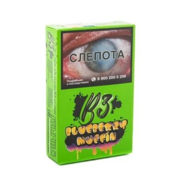 Табак B3 Blueberry Muffin (Черничный Маффин) 50 гр в Красноярске