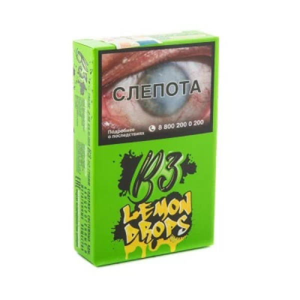 Табак B3 Lemon Drops (Лемонные леденцы) 50 гр в Красноярске