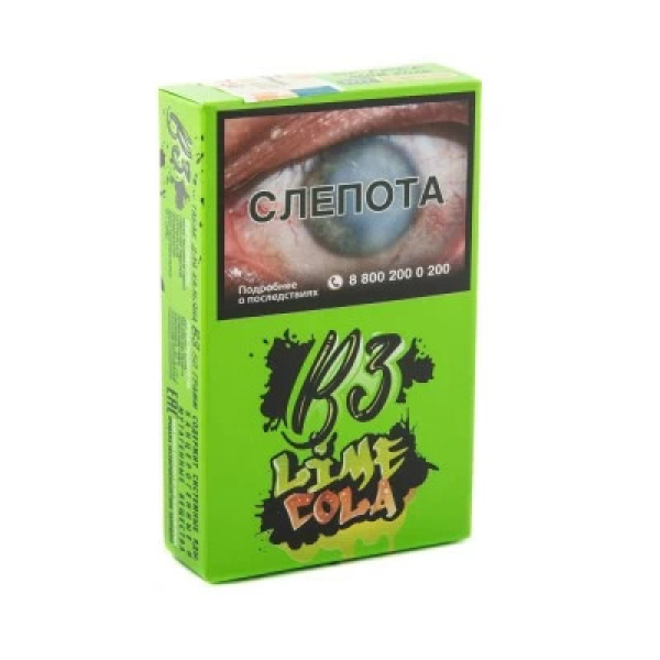 Табак B3 Lime Cola (Лайм Кола) 50 гр в Красноярске