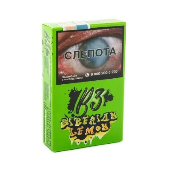Табак B3 Siberian Lemon (Сибирский Лимон) 50 гр в Красноярске