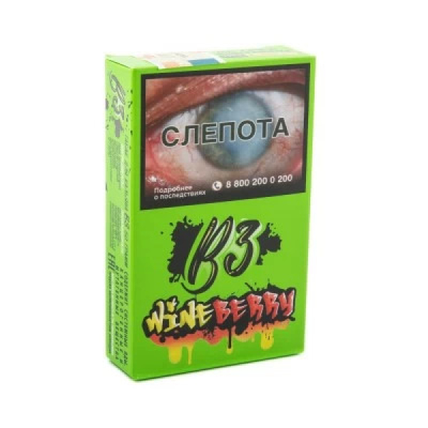 Табак B3 Wineberry (Ягоды и Виноград) 50 гр в Красноярске