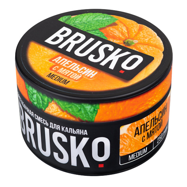 Смесь BRUSKO АПЕЛЬСИН С МЯТОЙ (MEDIUM) 250 гр в Красноярске
