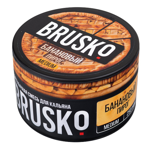 Смесь BRUSKO БАНАНОВЫЙ ПИРОГ (MEDIUM) 250 гр в Красноярске