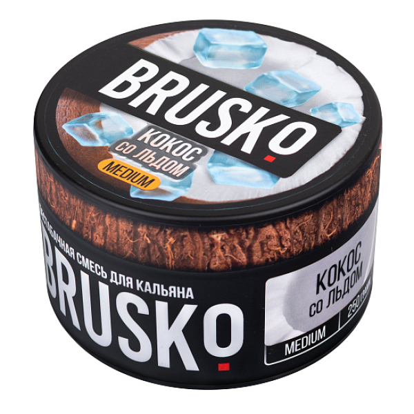 Смесь BRUSKO КОКОС СО ЛЬДОМ (MEDIUM) 250 гр в Красноярске
