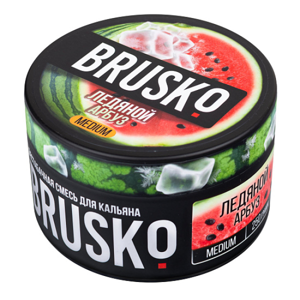 Смесь BRUSKO ЛЕДЯНОЙ АРБУЗ (MEDIUM) 250 гр в Красноярске