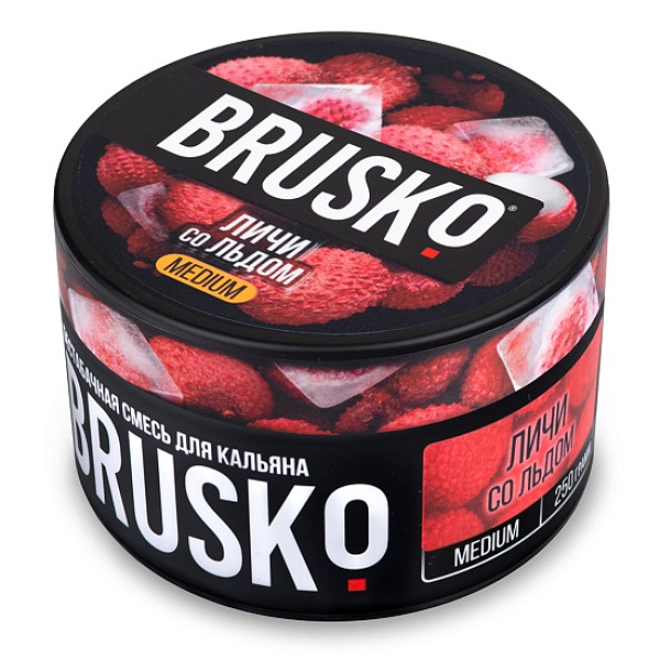 Смесь BRUSKO ЛИЧИ СО ЛЬДОМ (MEDIUM) 250 гр в Красноярске