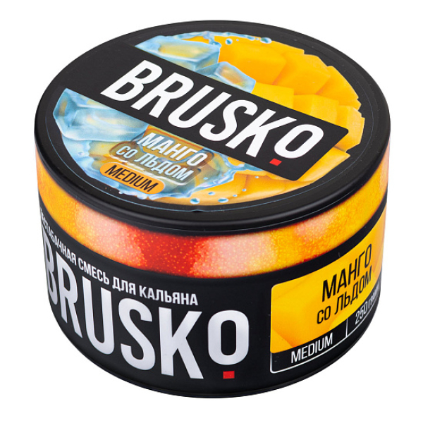Смесь BRUSKO МАНГО СО ЛЬДОМ (MEDIUM) 250 гр в Красноярске