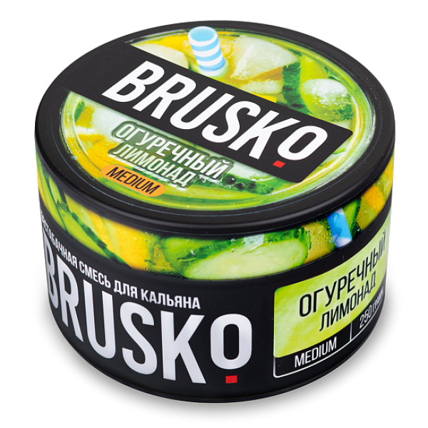 Смесь BRUSKO ОГУРЕЧНЫЙ ЛИМОНАД (MEDIUM) 250 гр в Красноярске