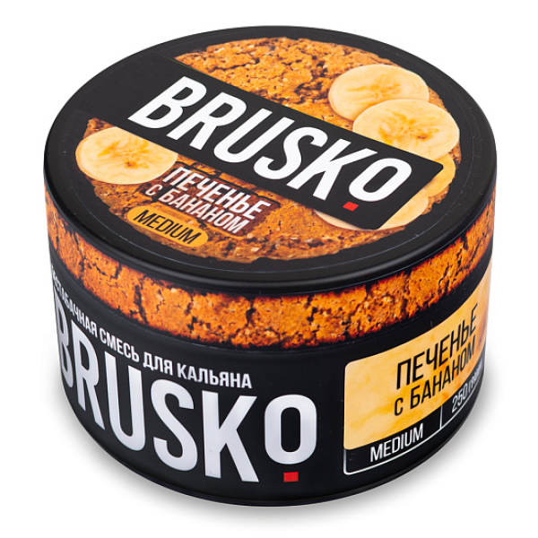 Смесь BRUSKO ПЕЧЕНЬЕ С БАНАНОМ (MEDIUM) 250 гр в Красноярске