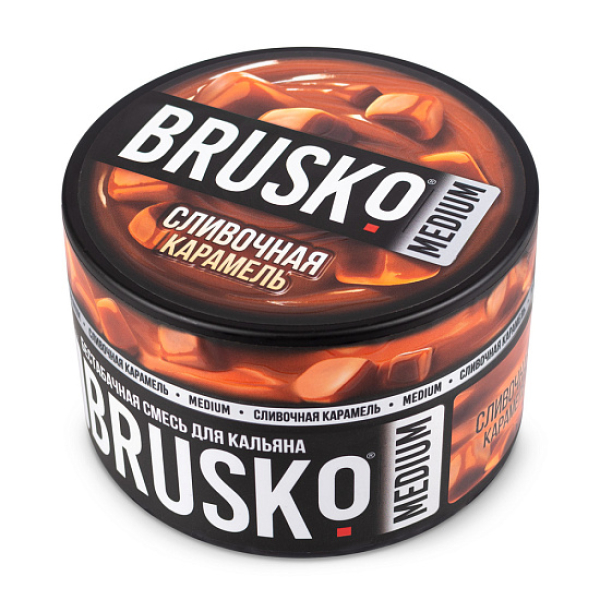 Смесь BRUSKO СЛИВОЧНАЯ КАРАМЕЛЬ (MEDIUM) 250 гр в Красноярске
