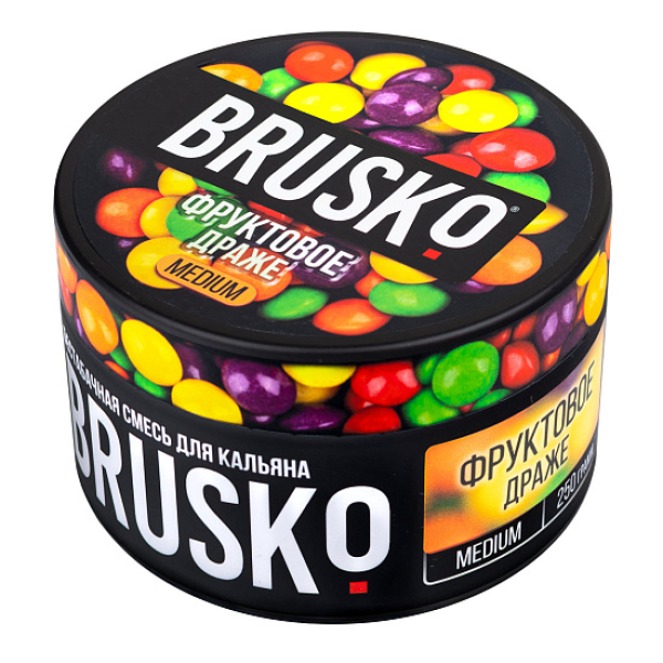 Смесь BRUSKO ФРУКТОВОЕ ДРАЖЕ (MEDIUM) 250 гр в Красноярске