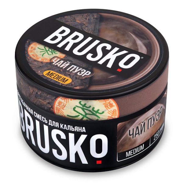Смесь BRUSKO ЧАЙ ПУЭР (MEDIUM) 250 гр в Красноярске