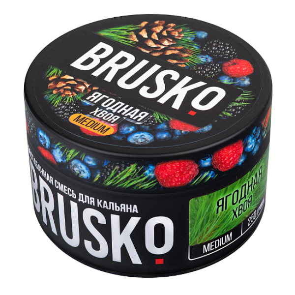 Смесь BRUSKO ЯГОДНАЯ ХВОЯ (MEDIUM) 250 гр в Красноярске