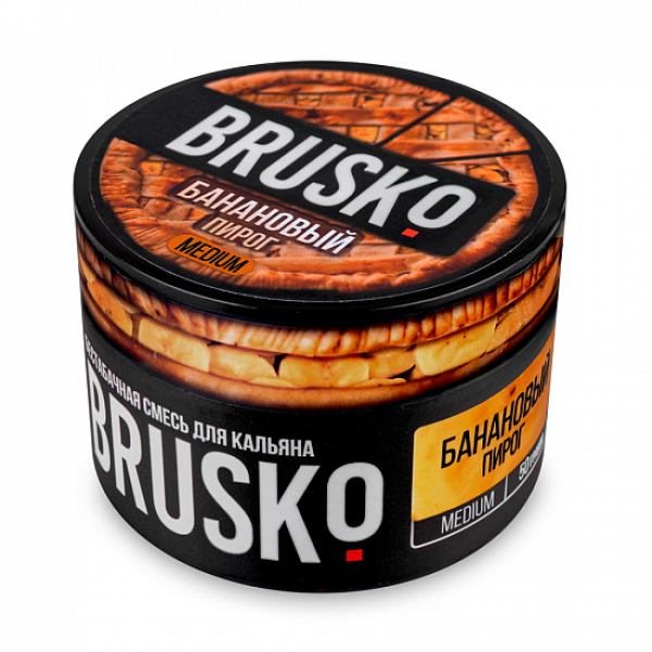 Смесь Brusko Medium Банановый пирог 50 грамм в Красноярске