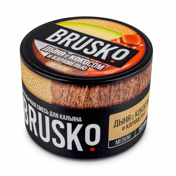 Смесь Brusko Medium Дыня кокос карамель 50 грамм в Красноярске