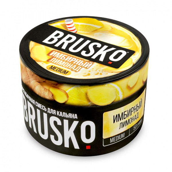 Смесь Brusko Medium Имбирный лимонад 50 грамм в Красноярске