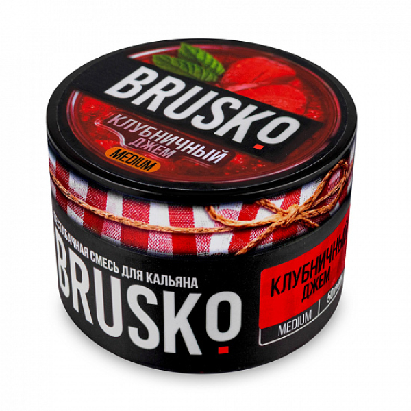 Смесь Brusko Medium Клубничный джем 50 грамм в Красноярске