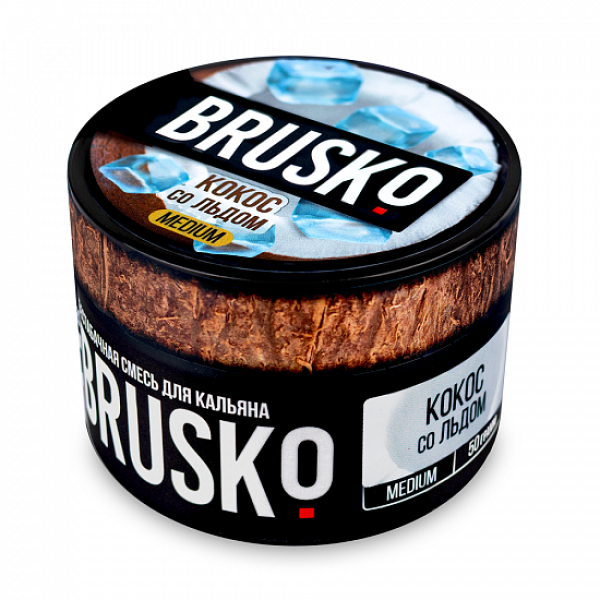 Смесь Brusko Medium Кокос лед 50 грамм в Красноярске