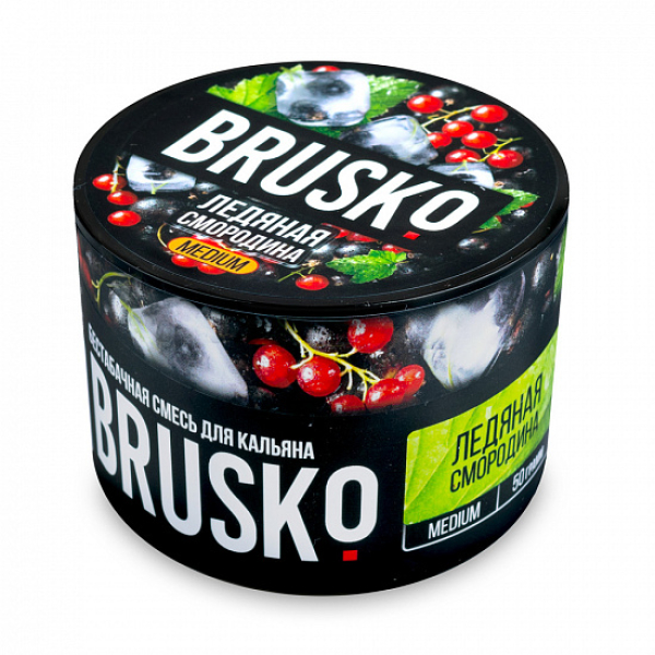 Смесь Brusko Medium Ледяная смородина 50 грамм в Красноярске