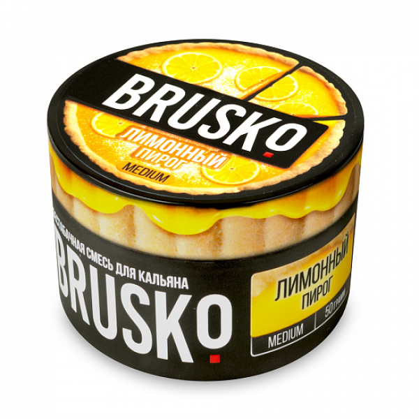 Смесь Brusko Medium Лимонный пирог 50 грамм в Красноярске