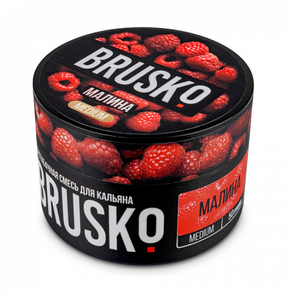 Смесь Brusko Medium Малина 50 грамм в Красноярске