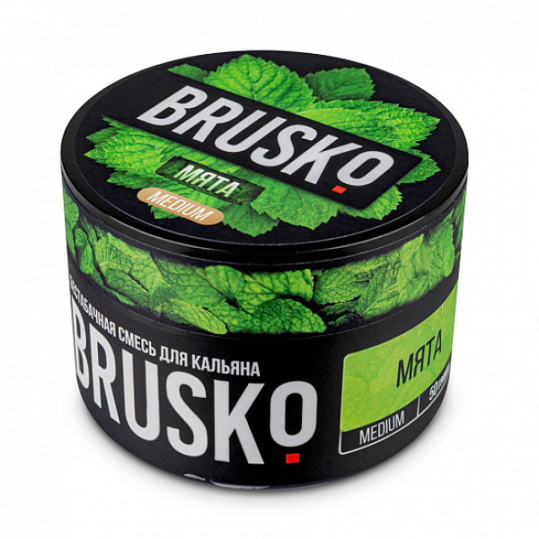 Смесь Brusko Medium Мята 50 грамм в Красноярске