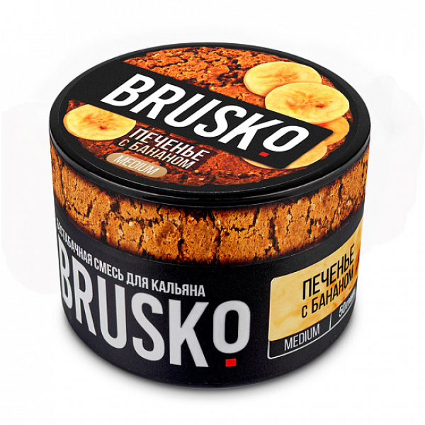 Смесь Brusko Medium Печенье с бананом 50 грамм в Красноярске