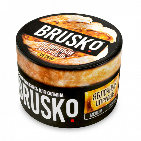 Смесь Brusko Medium Яблочный штрудель 50 грамм в Красноярске