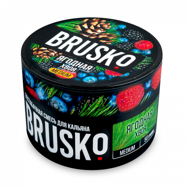 Смесь Brusko Medium Ягодная хвоя 50 грамм в Красноярске