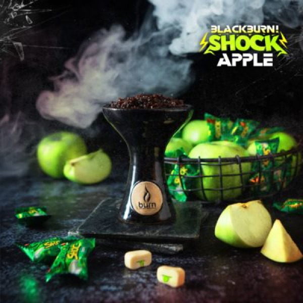Табак Blackburn Apple Shock 100 грамм в Красноярске