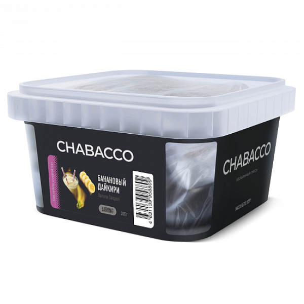 Смесь Chabacco Strong Banana Daiquiri (Банановый Дайкири) 200 гр в Красноярске