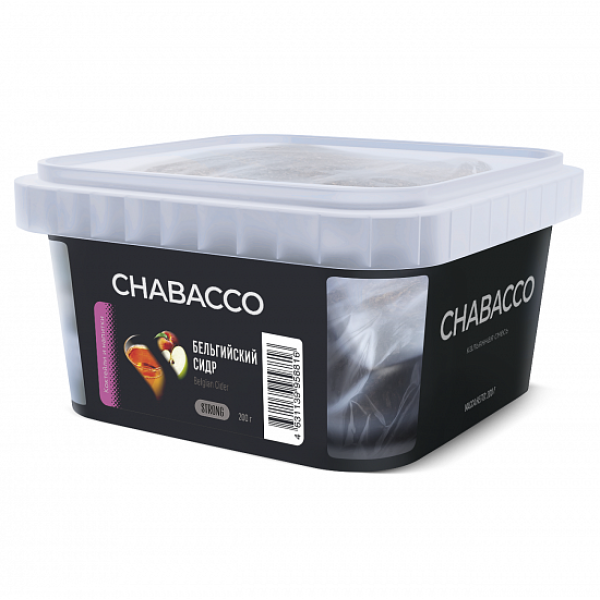 Смесь Chabacco Strong Belgian Cider (Бельгийский Сидр) 200 гр в Красноярске