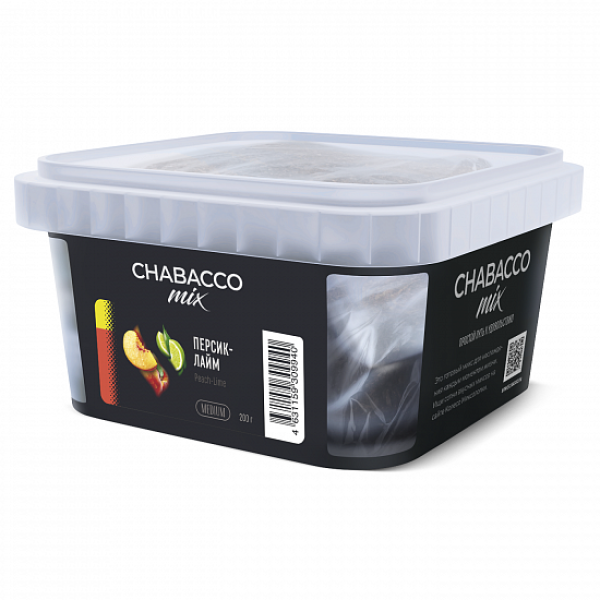 Смесь Chabacco mix Peach Lime (Персик Лайм) 200 гр в Красноярске