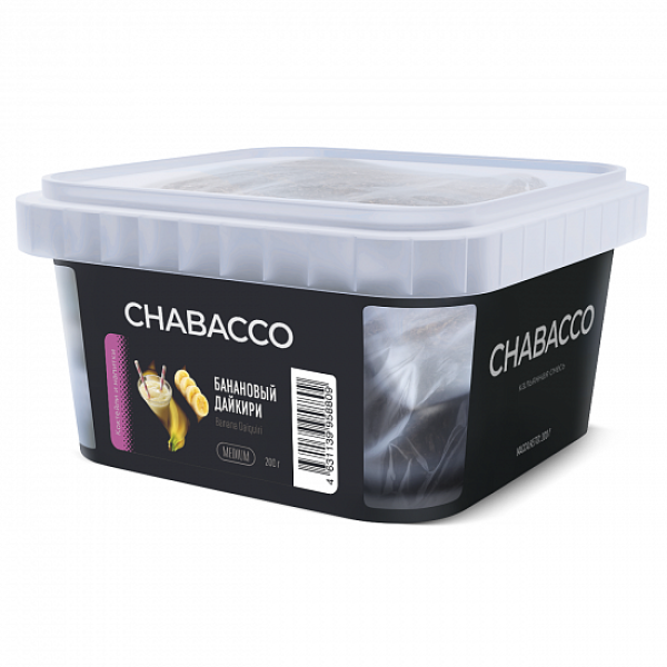 Смесь Chabacco Medium Banana Daiquiri (Банановый Дайкири) 200 гр в Красноярске