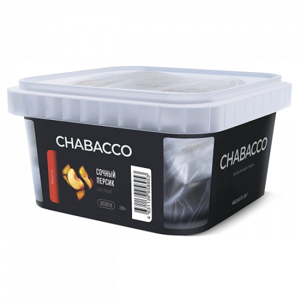 Смесь Chabacco Medium Juicy Peach (Сочный Персик) 200 гр в Красноярске