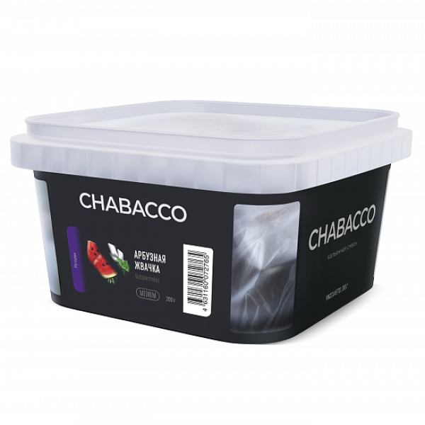 Смесь Chabacco Medium Watermelon Gum (Арбузная Жвачка) 200 гр в Красноярске