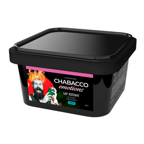 Смесь Chabacco Medium Emotions Bar hopping (Бар хоппинг) 200 гр в Красноярске