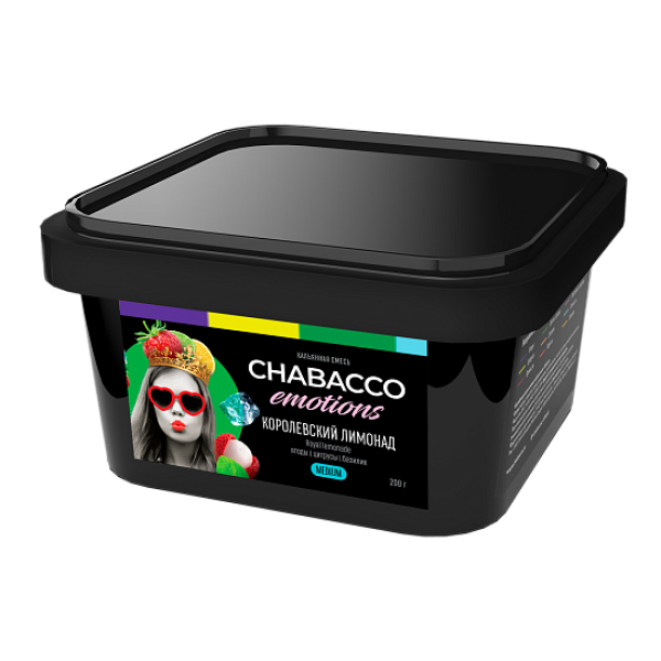 Смесь Chabacco Medium Emotions Royal lemonade (Королевский лимонад) 200 гр в Красноярске